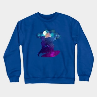 Silver Surfer Galaxy Crewneck Sweatshirt